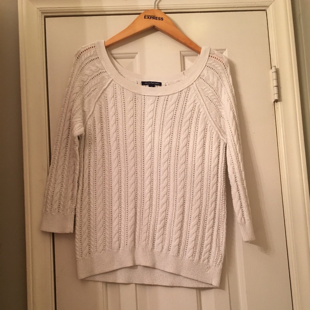 White sweater